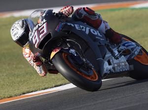 Marc Marquez Tercepat di Hari Kedua Tes MotoGP Valencia