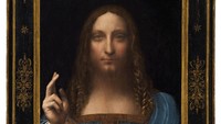 Sutradara Andreas Koefoed asal Denmark mengatakan kemunculan lukisan Salvator Mundi semacam dongeng kelam, lengkap dengan pangeran, serta harta karun yang hilang. Foto: Courtesy Christies New York/Handout via REUTERS/File Photo