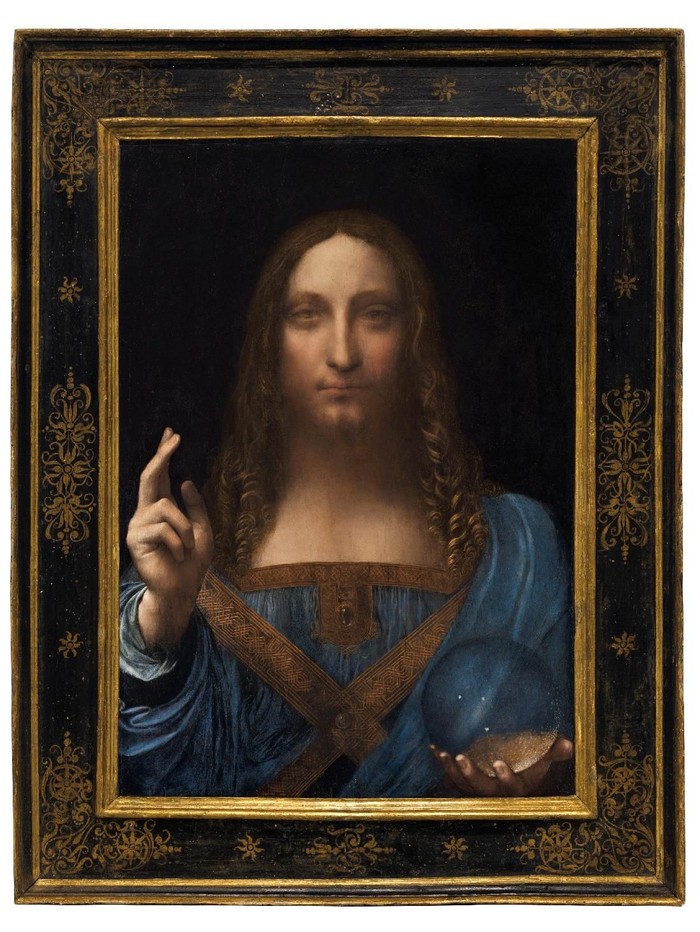 Rekor Lukisan  Yesus Karya  Leonardo  da  Vinci  Terjual Rp 6 T