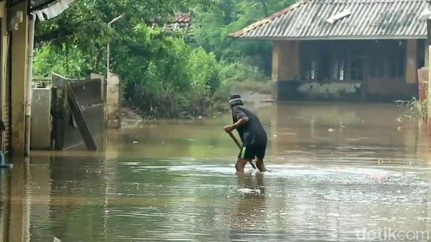 Banjir di Kabupaten Bandung Meluas