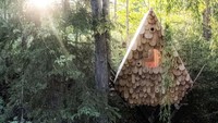 Ukurannya terbilang minimalis, sekitar 100 kaki persegi (sq ft). Istimewa/inhabitat.