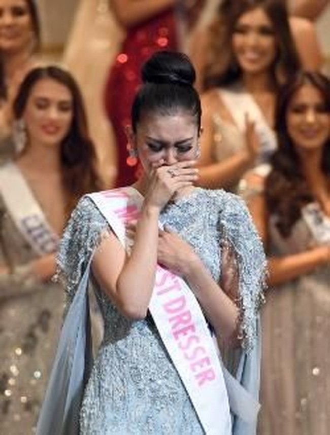 Kakiku mati rasa dan aku tidak bisa mengontrol wajahku, tulis Kevin di Instagram saat menerangkan momen kemenangannya. (Foto: AFP PHOTO / Toshifumi KITAMURA)