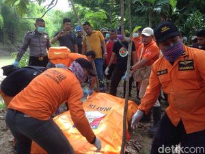 Ribut Ditemukan Tewas Usai 3 Hari Hilang Terseret Arus Sungai