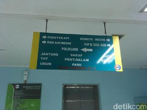 Sudut-sudut Lantai 3 RS Medika Permata Hijau Tempat Novanto Dirawat