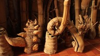 Ini potongan bambu langka yang disebut Lamjalala. Stefano Romano/Laskar Kampungku.