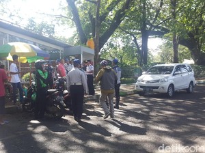 Driver Taksi Online di Malang Terjaring Razia Gabungan