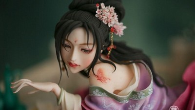 Keren! Fondant Cake Bentuk Kaisar Perempuan China Ini Kelihatan Nyata Banget