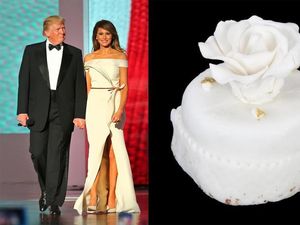 Dilelang, Potongan Cake Pernikahan Donald Trump Berusia 12 Tahun