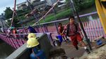 Mirip Rumah Berbie, Jembatan Ini Berwarna Pink dan Ungu