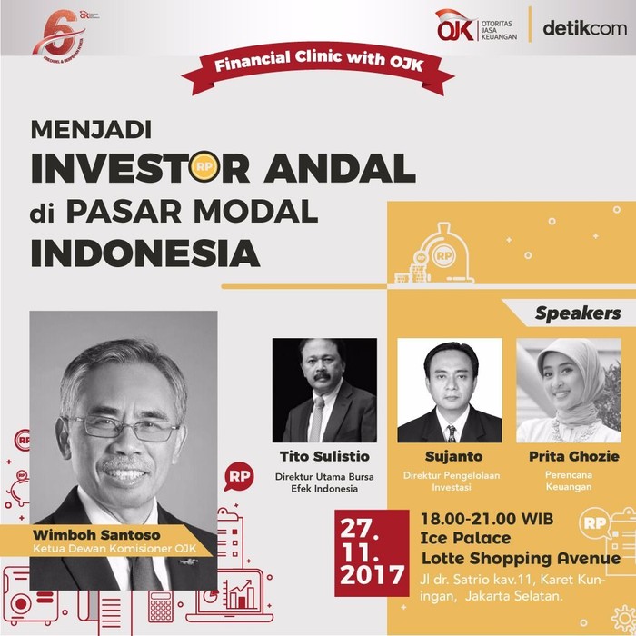 Mau Jadi Investor Andal di Pasar Modal? Yuk Datang ke Financial Clinic