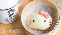 Si kecil pasti gemas ya dengan bakpao ini. Bakpao berbentuk karakter hello kity ini punya isian cokelat yang enak dinikmati dengan secangkir teh hangat. Foto: Istimewa