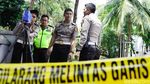 Polisi Olah TKP Kecelakaan Mobil Setya Novanto