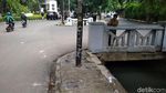 Foto: Kondisi Terkini Tiang Lampu yang Ditabrak Setya Novanto