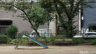 Foto: Di Jepang, Setiap Lahan Kosong Dibuat Taman