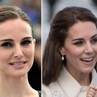 Bentuk alis idaman berikutnya juga populer di kalangan wanita Korea. Yakni bentuk alis lurus seperti yang dimiliki Natalie Portman dan Kate Middleton. Foto: Getty Images