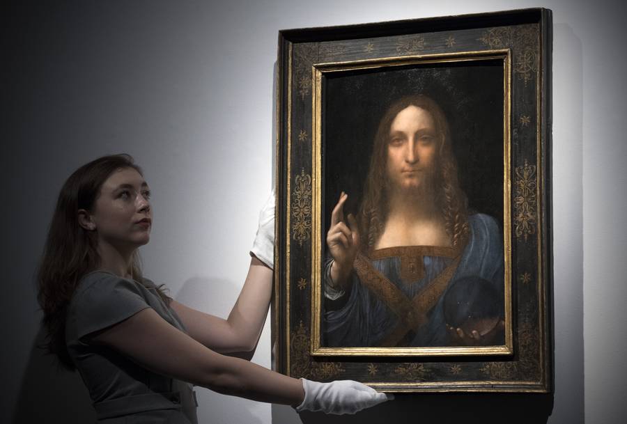Ini Lukisan  Termahal 2022 Karya Leonardo  da  Vinci  Foto 7