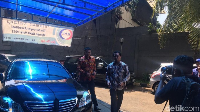 Setya Novanto Mulai Dibesuk Kolega di RS