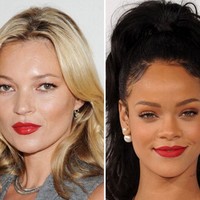 Seleb lain yang bentuk alisnya banyak diikuti wanita adalah supermodel Kate Moss dan Rihanna. Mereka punya bentuk alis yang feminin selayaknya seorang ratu. Menurut Julian, bentuk alis tersebut juga ditemui pada wanita elegan lain, seperti Grace Kelly. Foto: Getty Images