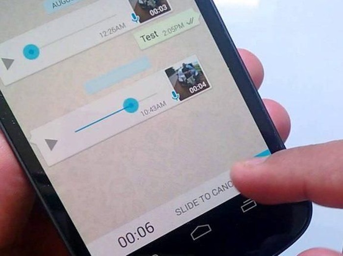 Fitur Voice Notes di WhatsApp. Foto: istimewa Fitur Voice Notes di WhatsApp. Foto: istimewa