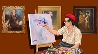Nama Basoeki Abdullah yang meninggal secara tragis pada 1993, lukisan-lukisannya sudah mendunia. Dia salah satu seniman yang mengharumkan nama bangsa karena sukses menjadi pelukis Istana di berbagai negara lainnya. Foto: Ilustrasi: Edi Wahyono