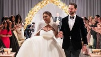 Kisah asmara petenis Amerika Serikat, Serena memasuki babak baru. Dia menggelar pernikahan dengan Alexis Ohanian di New Orleans.  (instagram)