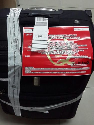 DI travel bag inilah bibit krisan tersebut disembunyikan