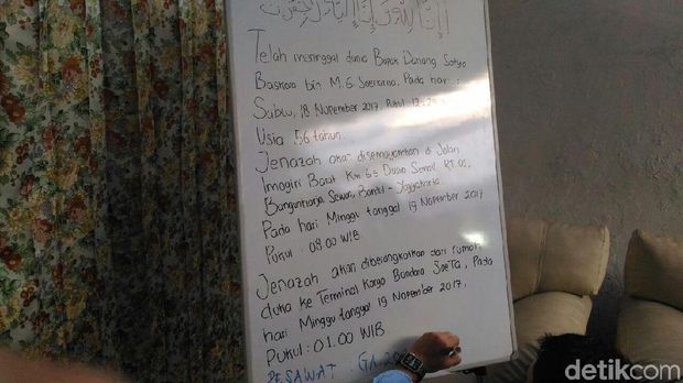 Dirut AP I Danang Baskoro Dimakamkan Besok di Jogja