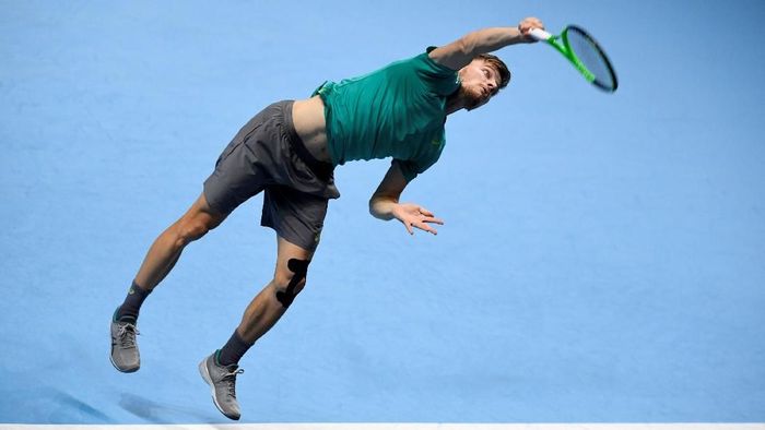 David Goffin akan menantang Roger Federer di semifinal ATP Finals (Tony OBrien/Action Images via Reuters) David Goffin akan menantang Roger Federer di semifinal ATP Finals (Tony OBrien/Action Images via Reuters)