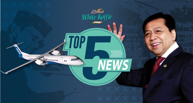 Karangan Bunga Satire untuk Setya Novanto, Patungan Pesawat Habibie Karangan Bunga Satire untuk Setya Novanto, Patungan Pesawat Habibie