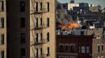 Aksi Si Jago Merah Lumat Gedung di Manhattan
