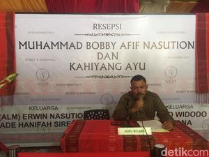 Adat Pemberian Marga Siregar untuk Kahiyang Dilakukan 21 November