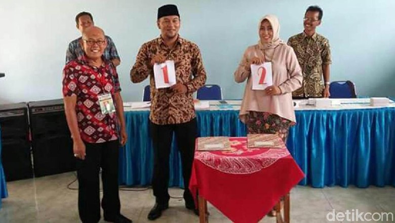 Tak Ada Calon Lain, Suami Istri Terpaksa Bertarung di Pilkades Tak Ada Calon Lain, Suami Istri Terpaksa Bertarung di Pilkades