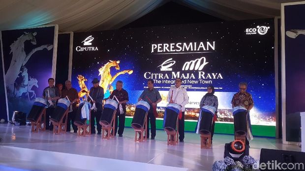 Dua Menteri Resmikan Kota Terpadu Citra Maja Raya di Lebak