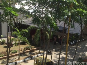Suasana Lokasi Resepsi di Medan Jelang Kedatangan Kahiyang-Bobby