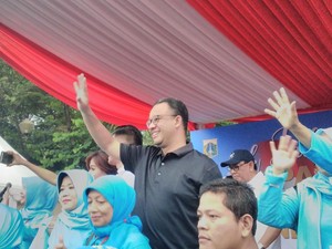 Jalan Sehat Bersama Guru PAUD, Anies Apresiasi Keikhlasan Pengajar