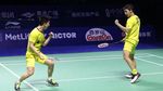Foto: Kevin/Marcus Bawa Pulang Gelar Juara dari China