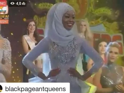Jarang Terjadi, Hijabers Jadi Juara di Kontes Kecantikan Miss Global