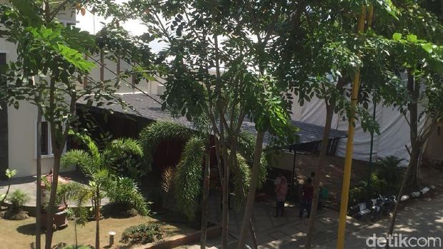 Suasana Lokasi Resepsi di Medan Jelang Kedatangan Kahiyang-Bobby