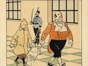 Wow! Gambar Komik Tintin dan Si Anjing Snowy Laku Dilelang Rp 8 M