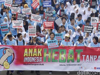 Anak Indonesia Hebat Tanpa Rokok