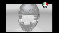 Serangkaian tes dilakukan sebelum memastikan helm aman dipakai pebalap. Foto: Screenshot Youtube Champions Helmet