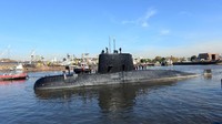 Kapal ARA San Juan berangkat dari Tierra del Fuego yang berada di Argentina selatan menuju markas mereka di Mar del Plata pada Rabu (15/11/2017). Foto ini diambil pada Juni 2014. Foto: Reuters Third Party