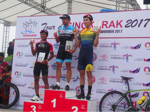 Robert Muller Jadi Pebalap Tercepat di Etape I TdS 2017