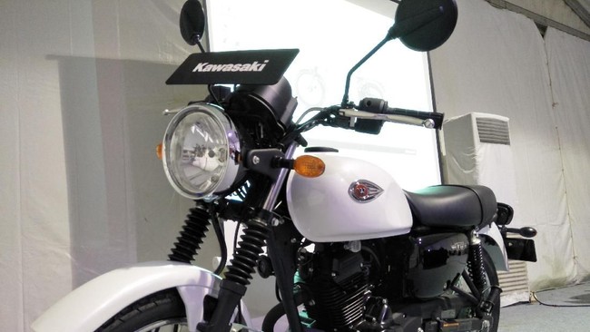 Kawasaki W175. Foto: Ruly Kurniawan Kawasaki W175. Foto: Ruly Kurniawan