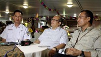 Event yang bertajuk Jazz Coffee Sunset on the Ship mencoba menggabungkan alunan jazz yang romantis berlatar matahari terbenam dengan racikan kopi khas Nusantara yang diracik langsung oleh barista. Foto: dok. Pelni