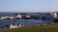Di pelabuhan Mar del Plata ini seharusnya kapal ARA San Juan tiba. Foto: Reuters Third Party