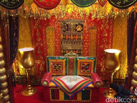  3 Dekorasi Mandailing Disiapkan untuk Pernikahan Kahiyang & Bobby di Medan