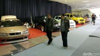 Meski di sekitar lokasi sempat diguyur hujan tidak menyurutkan minat pengunjung untuk datang.