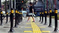 Proyek penataan trotoar ini sejalan dengan cita-cita Jakarta menjadi smart city.