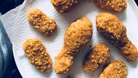 Eits, ini bukan KFC tapi rice crispy dan Frosties yang manis renyah! Foto: Tiers of joy
